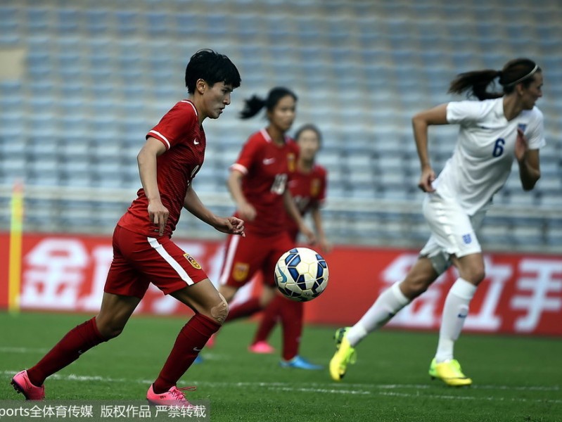 女足热身赛中国0-8英格兰追平队史最大失利纪录