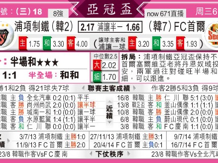 浦项制铁主场1-0力克领头羊首尔FC